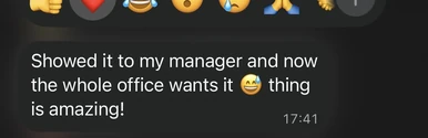 Broker message: the whole office wants it